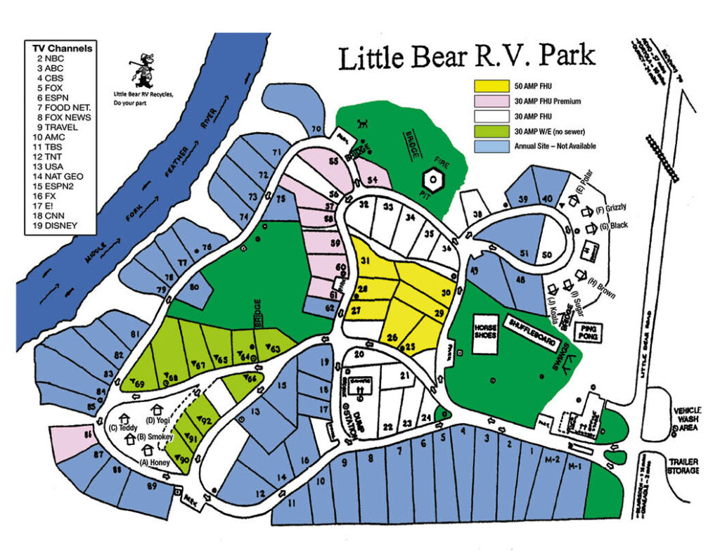 Park Information – Little Bear RV Park